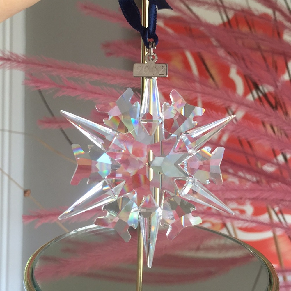 Swarovski annual Christmas ornament crystal star